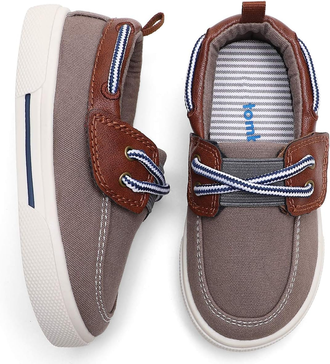 Toddler Boys & Girls Boat Shoes Kids Canvas Sneakers (Toddler/Little Kid)